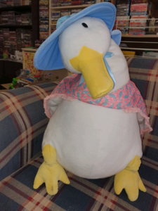 giant jemima puddle duck soft toy